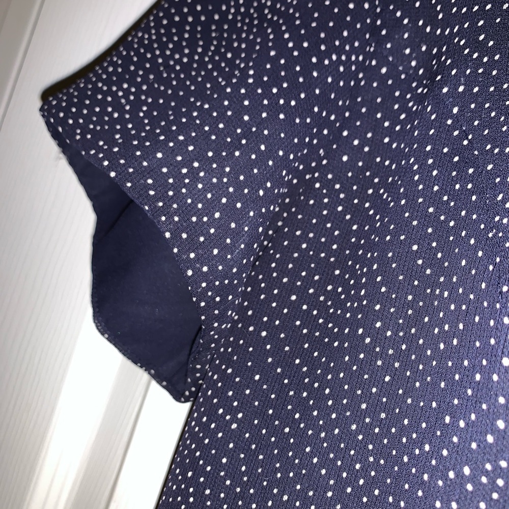 Liz Claiborne Navy Midi Dress - Picture 6 of 7